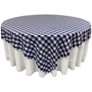 Slickblue Polyester Gingham Checkered Square Tablecloth - 1 of 1