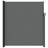 vidaXL Retractable Side Awning Anthracite 86.6"x196.9" - 3 of 4