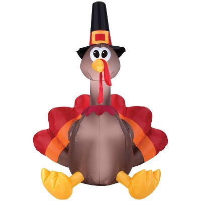 Airblown Happy Turkey Day Inflatable Holiday Decorations
