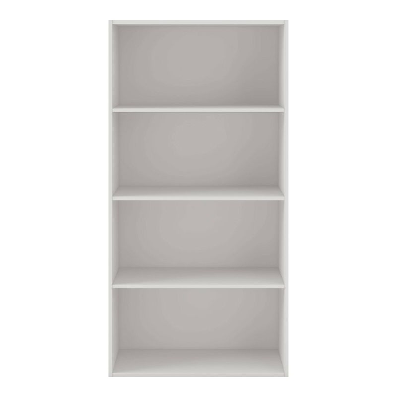 24/7 Shop At Home 47&#34; Silkpath Modern 4 Tier Stackable and Modular Bookcase White, 6 of 15