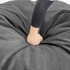 CAVINAS 5Ft Bean Bag Chair, Bean Bag Chairs for Adults with Microfiber Cover and Memory Foam - 4 of 4