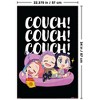 Trends International Netflix K-Pop Demon Hunters (2025) - Huntrix Chibi Couch Wall Poster - 2 of 4