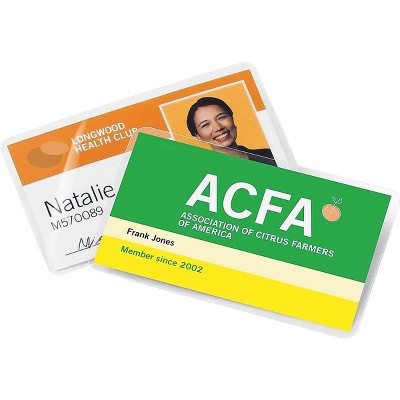 GBC HeatSeal LongLife Thermal Pouches ID Tag 100/Box (3202104) 389304