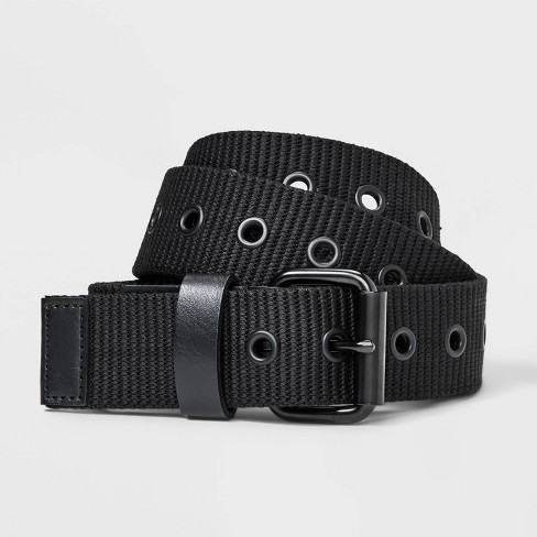 Women's Round Buckle Belt - Wild Fable™ Black : Target