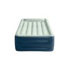 Intex Elevated 18" Pillow Rest Twin Air Mattress with Internal Pump - Off-White/Blue - 2 of 4