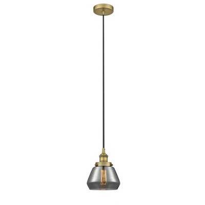 Fulton - 1 Light Mini Pendant In Industrial Style-9 Inches Tall and 6.75 Inches Wide