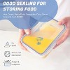 24-Pack Sealed Food Storage Containers with Lids,Plastic Leak-Proof Jars for Grains,Flour,and Sugar,BPA-Free Leak-Proof Plastic Lunch Boxes - 3 of 4