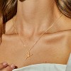 14K Gold Plated Ocean Necklace, Shell & Starfish Beach Charms, Adjustable Summer Jewelry Gift for Women - 3 of 4