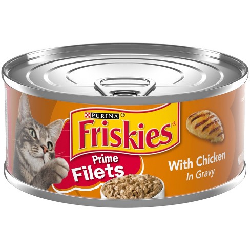 Purina Friskies Prime Filets Wet Cat Food With Chicken In Gravy