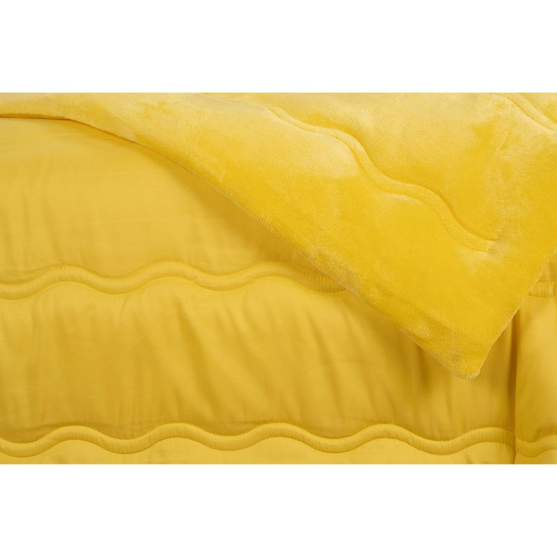 Reversible Comforter Set Fuzzy Fleece - SIScovers, 2 of 3