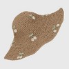 Anna-Kaci Women's Straw Bucket Hat with Cherry Embellishments - 2 of 4