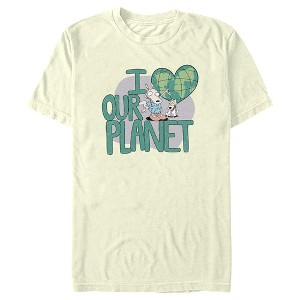 Men's Rocko's Modern Life I Heart Our Planet T-Shirt - 1 of 4