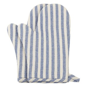REGALWOVEN Soft Oven Mitts, Heat-Resistant Cooking Gloves, Thick Cotton Lining, Flexible Gripping for Baking, Kitchen Mitts 2Pcs - 1 of 4