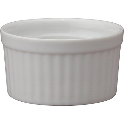 HIC Harold Import Co White Porcelain 2 Ounce Ramekin