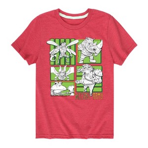 Boys' - Teenage Mutant Ninja Turtles Mutant Mayhem - Mutant Army Short Sleeve Graphic T-Shirt - 1 of 3