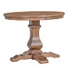 Christopher Knight Home Castner Rustic Wood Expandable Oval Dining Table - 2 of 4