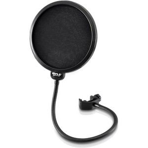 Pyle 16" Studio Microphone Pop Filter 4-Layer Mesh Screen, 360° Gooseneck - PEPF30 - 1 of 4