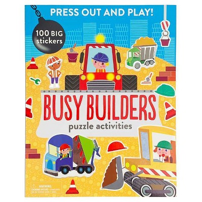 Busy Builders - by Various (Hardcover)