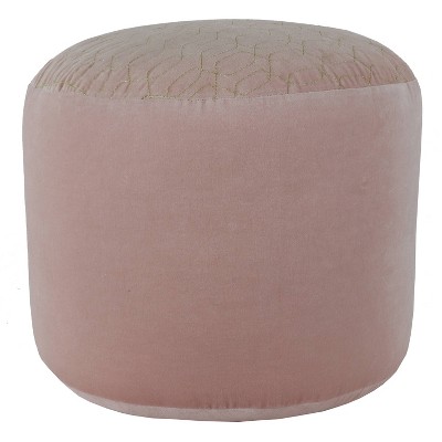 target pink ottoman