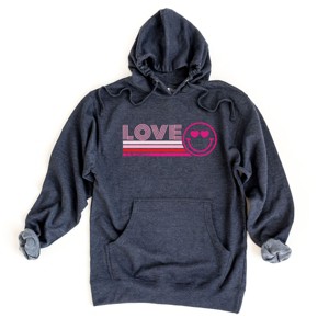 S.W.Smiley Love Retro Heart Eyes - Women's Graphic Hoodie : Target