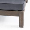 Maggift Patio Seating Sets Outdoor, Featuring Unique Design, Ideal for Chats, Perfect for Gardens, Living Spaces, Gray, 88.5"*88.5"*26.5" - 3 of 4