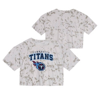 NFL Team Apparel Tennessee Titans Football Tie Dye Shirt- Men'