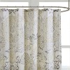 LunaLulinlk Printed Cotton Shower Curtain - 3 of 4