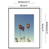Americanflat Front Loading 8x10 Picture Frames 6 Pack in Black - Displays 5x7 With Mat and 8x10 Without - 4 of 4
