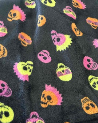 Skull blanket target sale