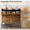 COZONY Shoe Cabinet with Flip Drawers, Freestanding Storage Organizer with Metal Legs, Modern Entryway Shoe Rack with Dry Wet Separation - 3 of 4