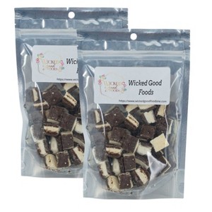 Wicked Good Foods Vanilla or Mint 3 oz Freeze Dried Ice Cream Sandwich Bites - Pack of 2 - 1 of 4