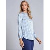 Jones New York Long Sleeve Collared Popover Blouse - 2 of 3