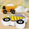 Hachikiko Construction Theme Party,Truck Cocktail Party Napkins,Disposable Paper Napkins for Construction Shape Birthday Party Supplies Decoration - 3 of 4