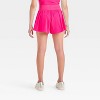 Girls' Crossover Waistband Shorts - All In Motion™ - 2 of 3