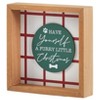 The Lakeside Collection Windowpane Pet Signs - Furry Little Christmas - 2 of 2