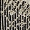 Design Imports Diamond Textured Fringe  - Natural And Black - 2 X 3 Ft - 3 of 4
