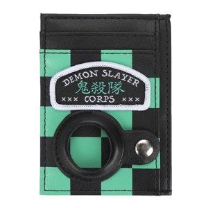 Demon Slayer Corps Men's Black & Green Tracker Pouch Wallet - 1 of 4