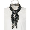 INSPIRE CHIC Women's Chiffon Scarves Floral Print Square Neckerchief 25.6" X 25.6" - 2 of 4