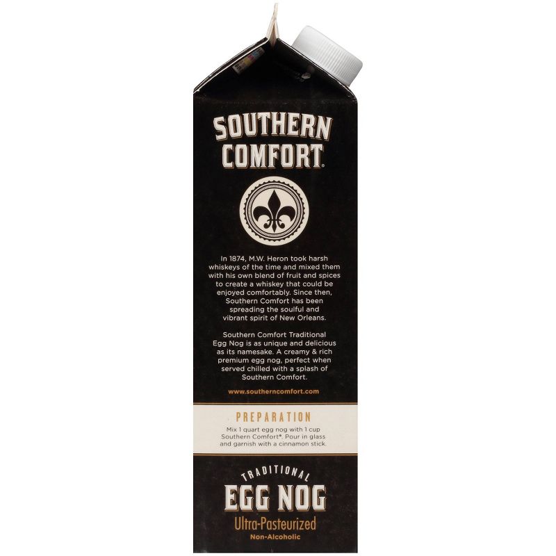 Southern Comfort Traditional Non-Alcoholic Egg Nog - 1qt, 3 of 8