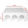 Sapphtopaz 4-Tier Book Shelf & Coffee Table, Creative Furniture Floor Bookshelf for Living Room, Bedroom, Office - 2 of 4