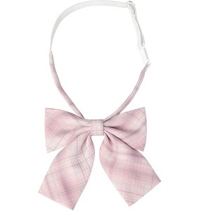 Elerevyo Women's Colorful Plaid Pretied Bow Ties with Elastic Band - 1 of 4