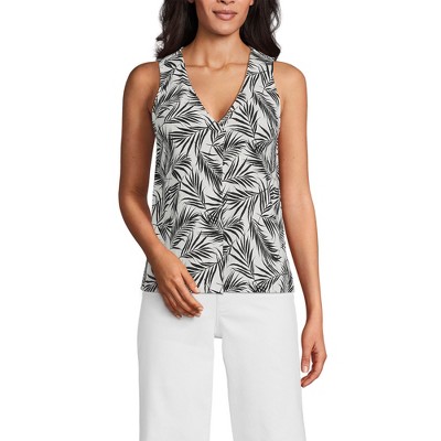 Lands' End Women's Lightweight Jersey Tank Top