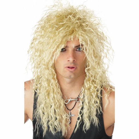 California Costumes Headbanger Costume Wig Blonde Standard