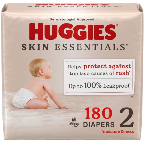 Huggies Skin Essentials Diapers - Size 2 - 180ct : Target