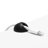 Bluelounge® Cabledrop Minis Cord Management, Black, 9 Per Pack, 3 Packs - 3 of 4