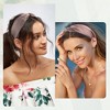 Unique Bargains Women's Color Block Satin Wide Headband 1.97" Width 1 Pc - 2 of 4