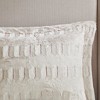 Gulches Gia 2 Piece White Solid Back Print Long Fur Twin Comforter Set - 4 of 4