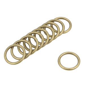 Unique Bargains Zinc Alloy Craft DIY Hardware Bag Accessories O-Ring Buckles 25 Pcs - 1 of 3