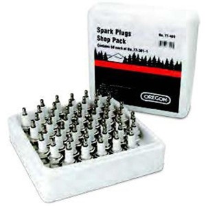 Oregon 77-407, Spark Plug, Shop Pack of 50 of 77-311-1 CJ6Y, WS5F, BPM7A - 1 of 4