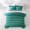 Lush Décor Full/Queen Gale Cabana Stripe Comforter Blue - 4 of 4